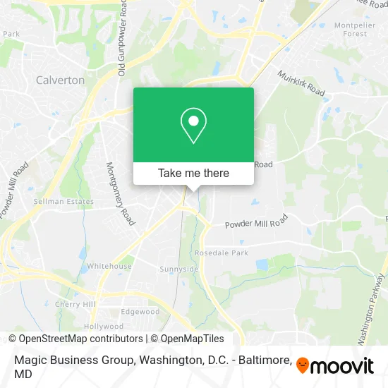 Magic Business Group map