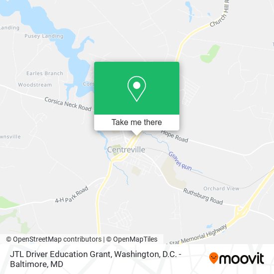 JTL Driver Education Grant map