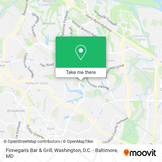 Finnegan's Bar & Grill map