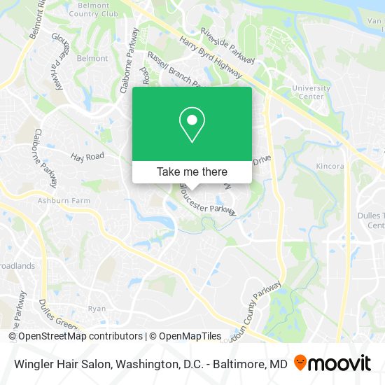 Wingler Hair Salon map