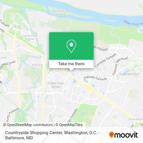 Countryside Shopping Center map