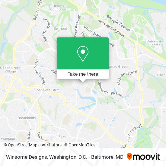 Winsome Designs map