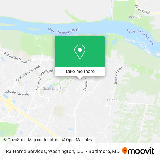 R3 Home Services map