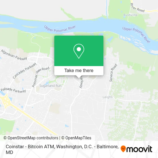 Coinstar - Bitcoin ATM map
