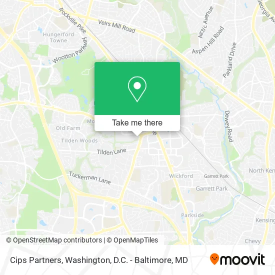 Cips Partners map