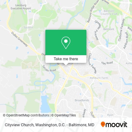 Cityview Church map