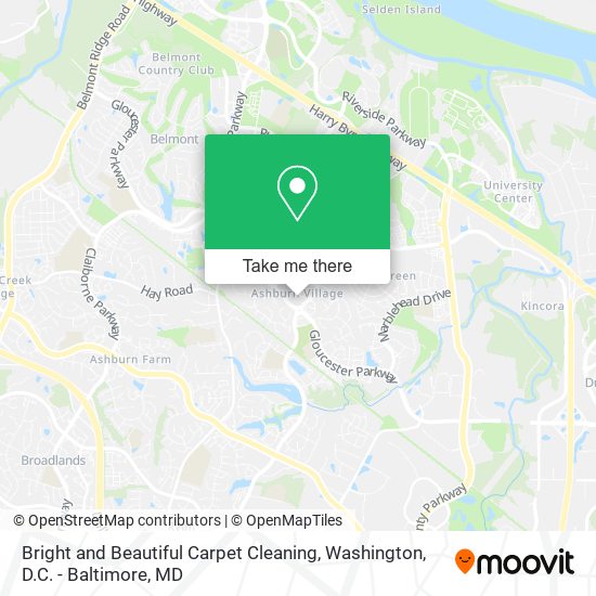 Mapa de Bright and Beautiful Carpet Cleaning