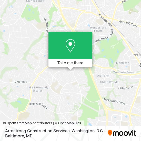 Armstrong Construction Services map