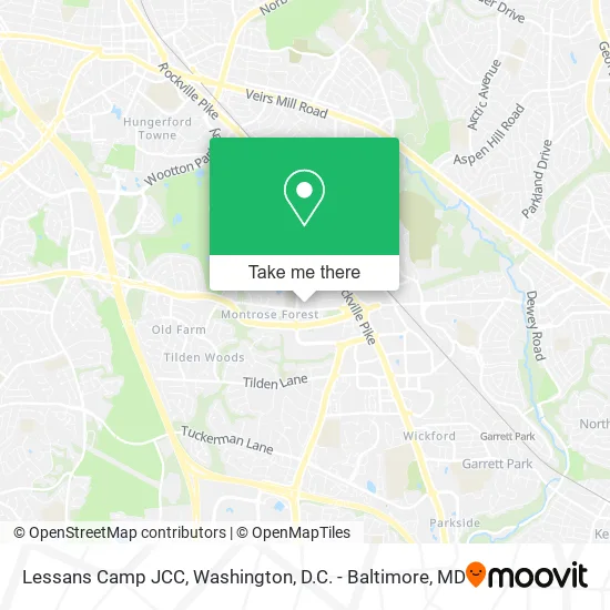 Lessans Camp JCC map