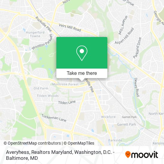 Mapa de Averyhess, Realtors Maryland