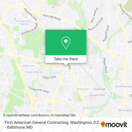 First American General Contracting map