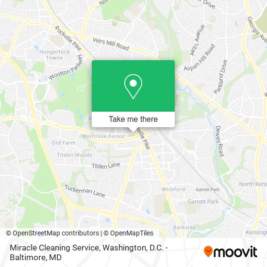 Miracle Cleaning Service map