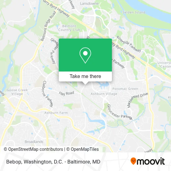 Bebop map