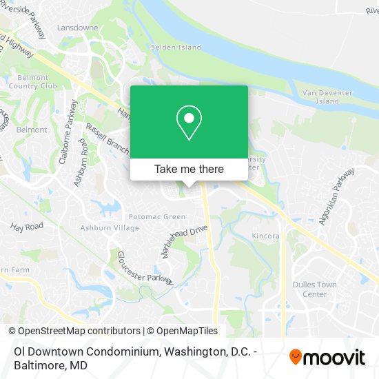 Mapa de Ol Downtown Condominium