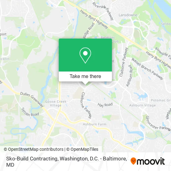 Sko-Build Contracting map