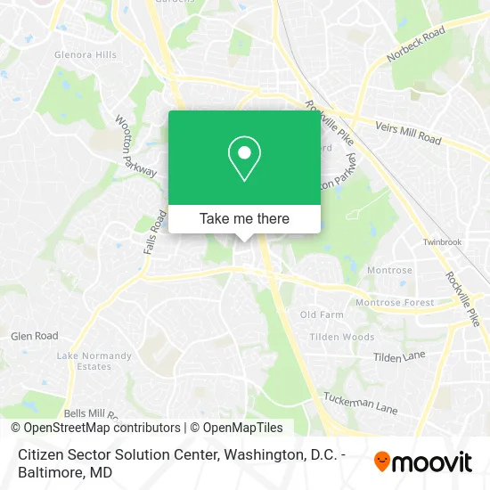 Citizen Sector Solution Center map
