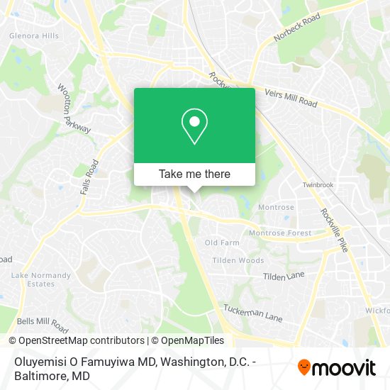 Oluyemisi O Famuyiwa MD map