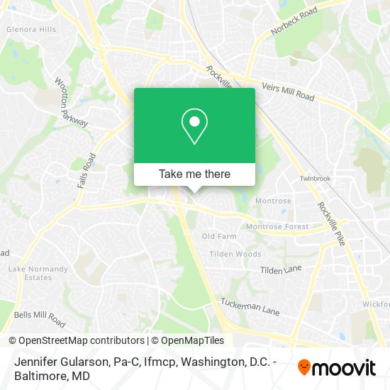Jennifer Gularson, Pa-C, Ifmcp map