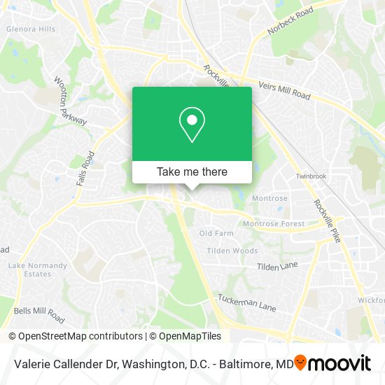 Valerie Callender Dr map
