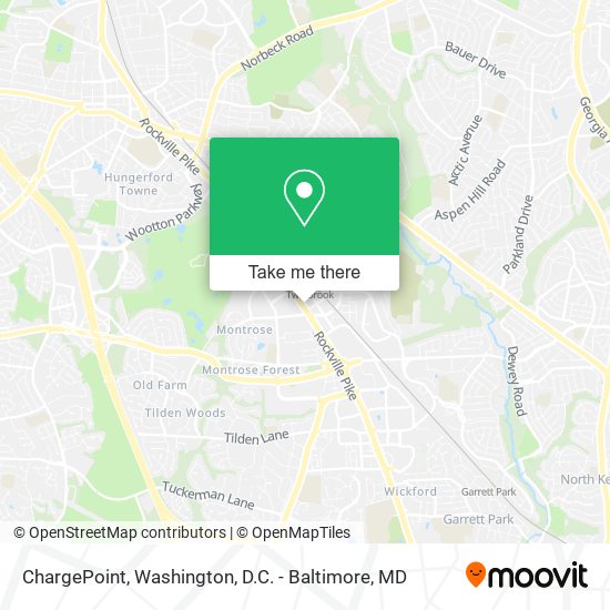 Mapa de ChargePoint