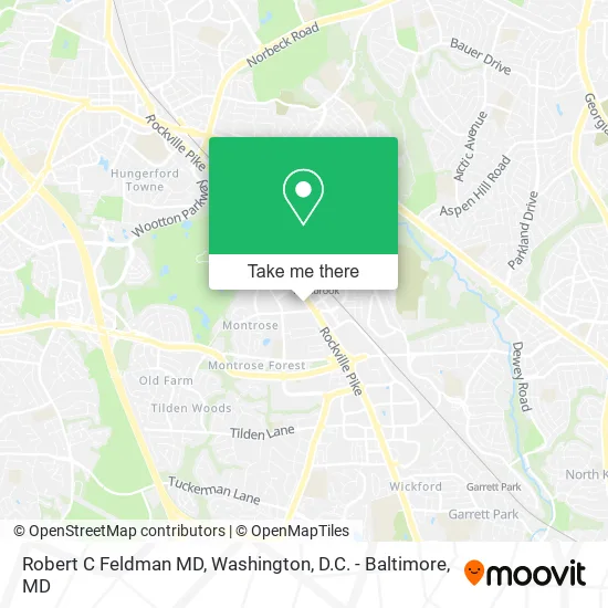 Robert C Feldman MD map