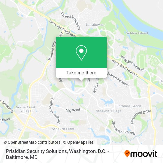 Prisidian Security Solutions map