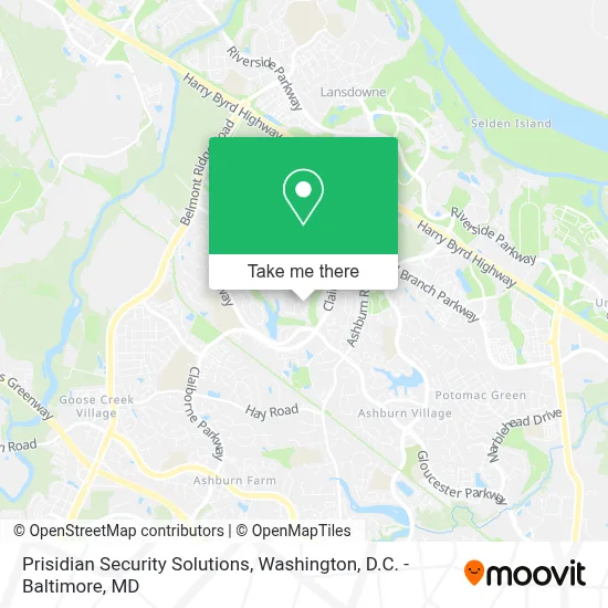 Prisidian Security Solutions map