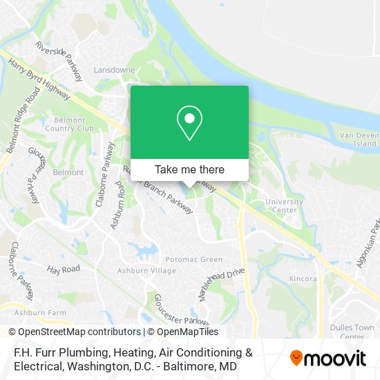 F.H. Furr Plumbing, Heating, Air Conditioning & Electrical map
