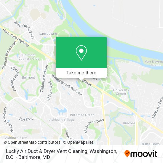 Lucky Air Duct & Dryer Vent Cleaning map