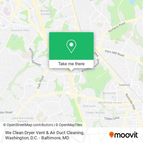 Mapa de We Clean Dryer Vent & Air Duct Cleaning