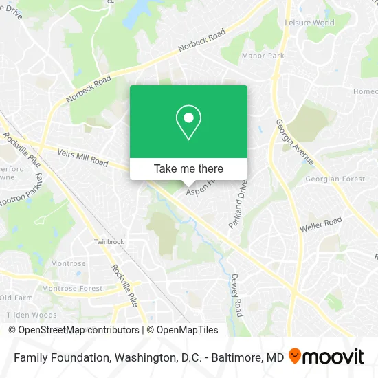 Family Foundation map