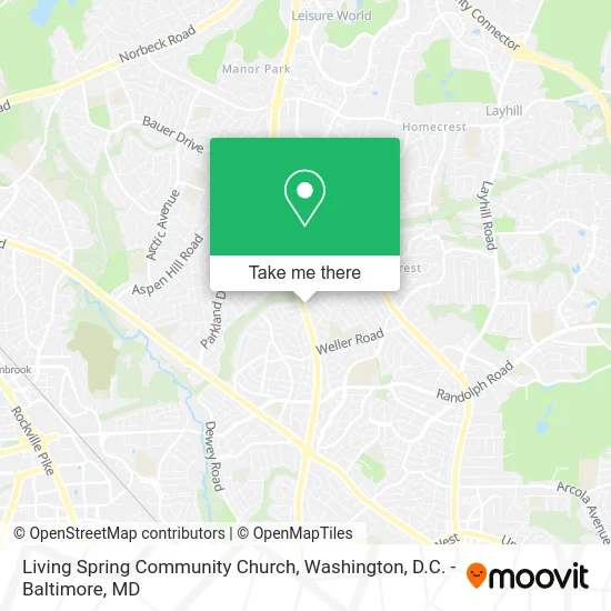 Living Spring Community Church map