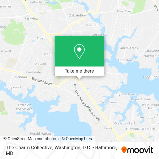 The Charm Collective map