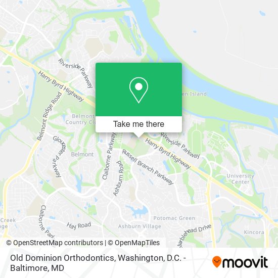 Old Dominion Orthodontics map