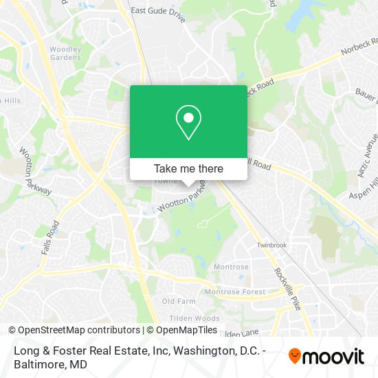 Mapa de Long & Foster Real Estate, Inc