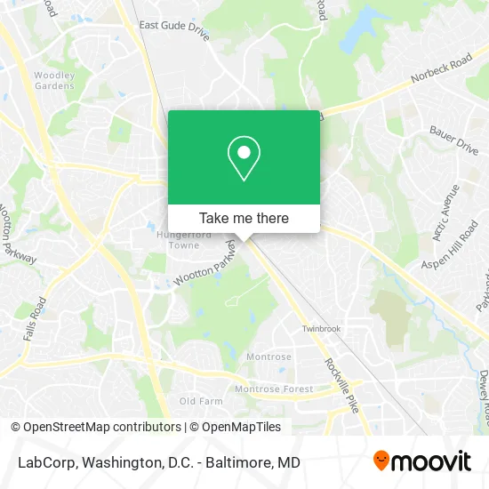 LabCorp map
