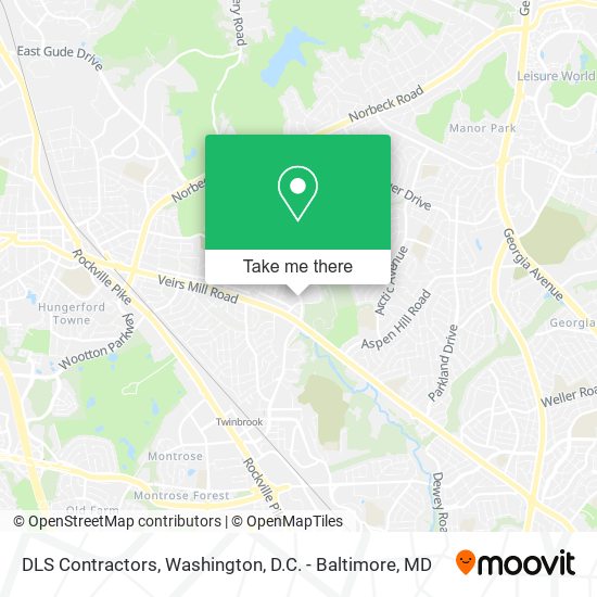 DLS Contractors map