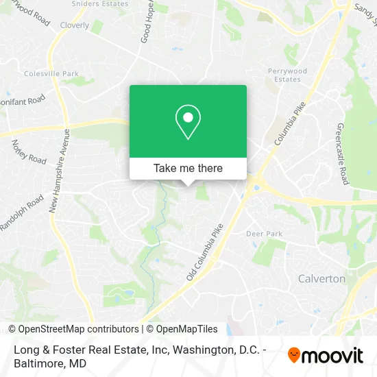 Long & Foster Real Estate, Inc map