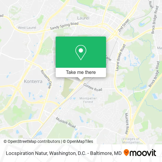 Locspiration Natur map