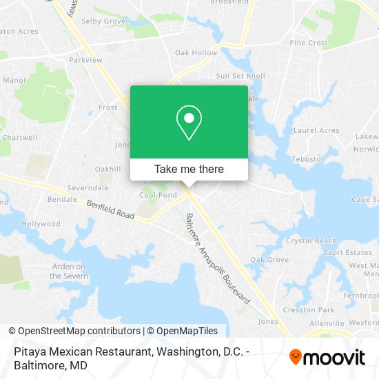 Pitaya Mexican Restaurant map