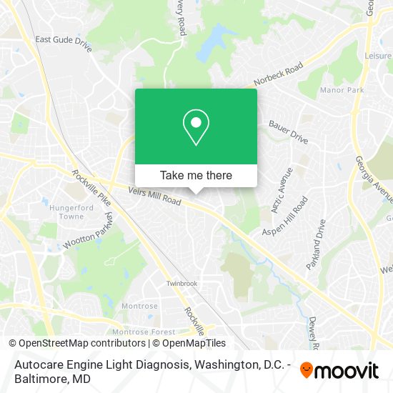 Autocare Engine Light Diagnosis map