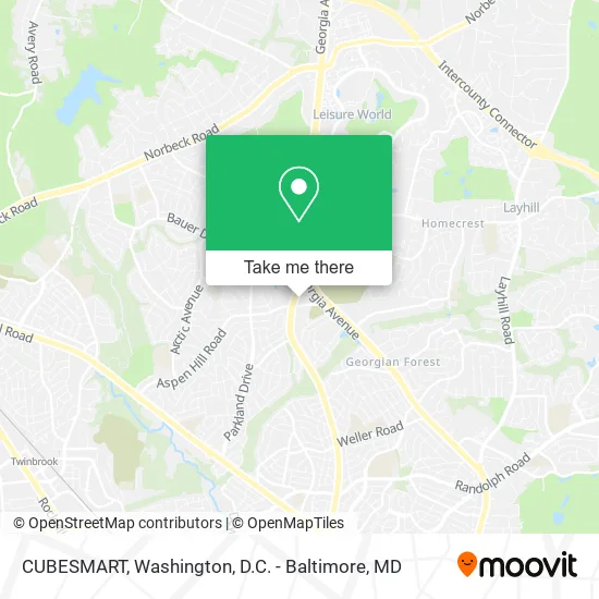 CUBESMART map