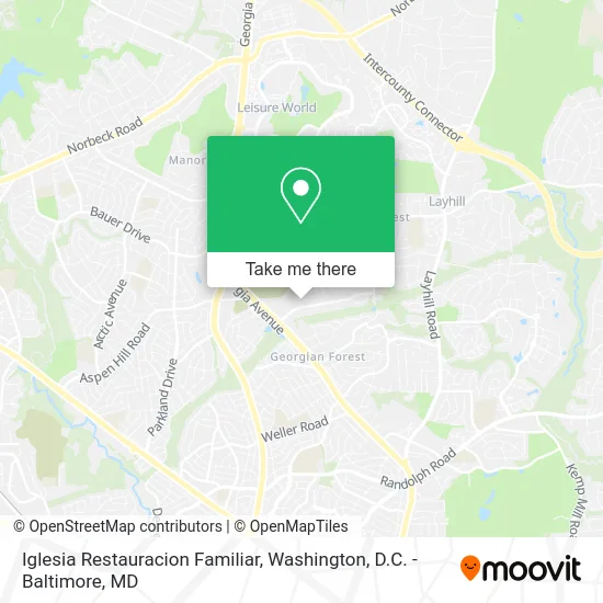 Iglesia Restauracion Familiar map