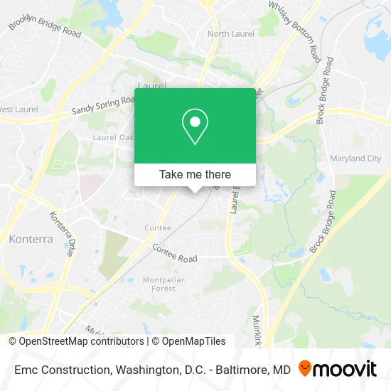 Emc Construction map