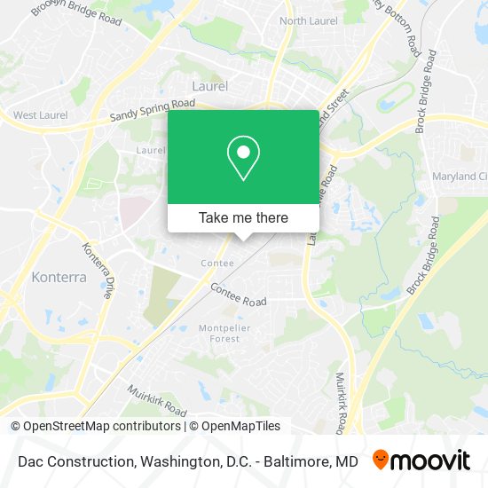 Dac Construction map