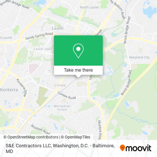 Mapa de S&E Contractors LLC