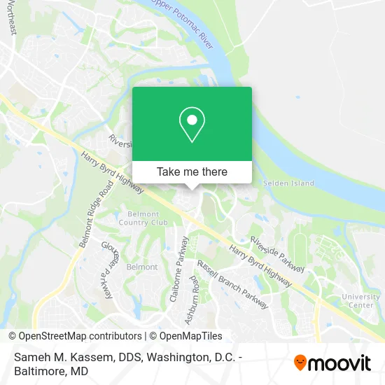 Sameh M. Kassem, DDS map