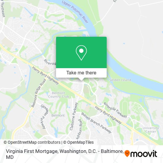 Mapa de Virginia First Mortgage