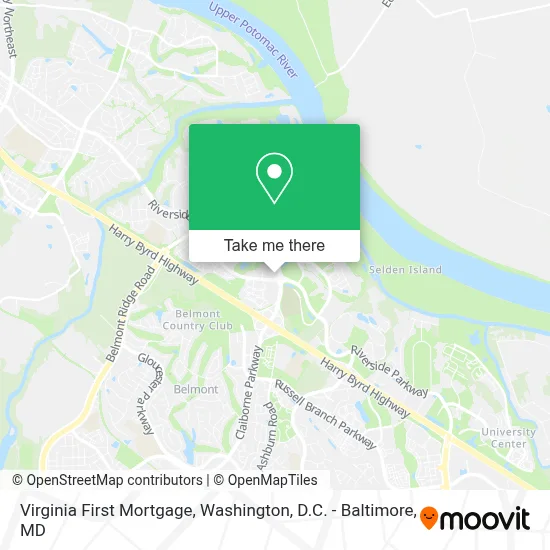 Virginia First Mortgage map