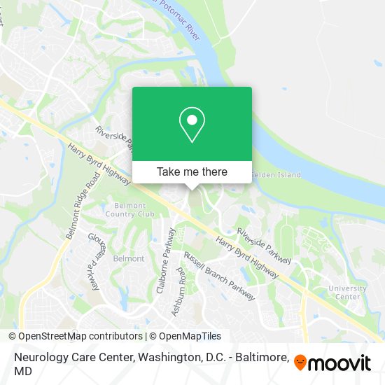 Neurology Care Center map